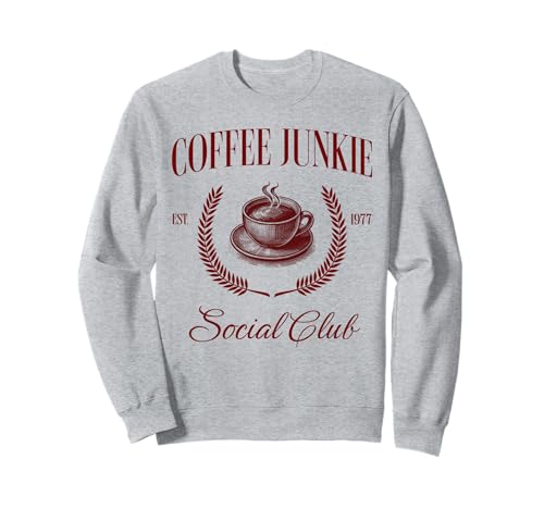 Coffee Junkie Social Club Women Sweatshirt von Coffee Junkie Wear