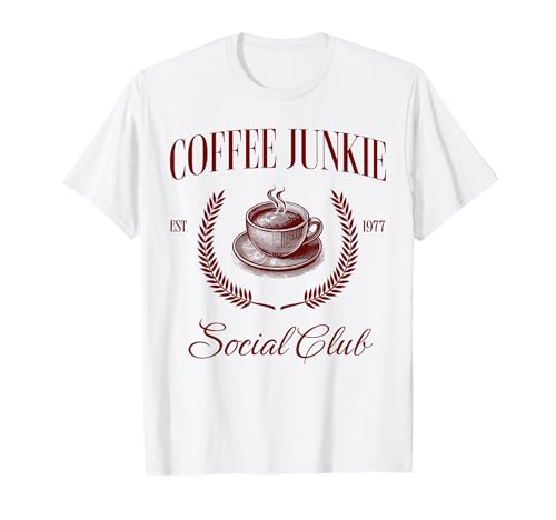Coffee Junkie Social Club Women T-Shirt Coffee Junkie Social Club Women T-Shirt von Coffee Junkie Wear