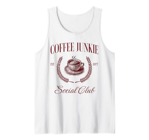 Coffee Junkie Social Club Women Tank Top von Coffee Junkie Wear