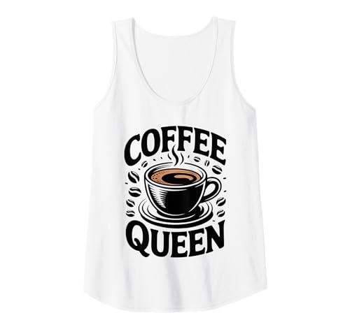 Damen Coffee Lover Coffee Queen Tank Top Damen Coffee Lover Coffee Queen Tank Top von Coffee Lover Coffee Queen