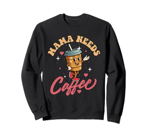 Mama braucht Kaffee - Coffee Lover Morning Sweatshirt von Coffee Lover Merch