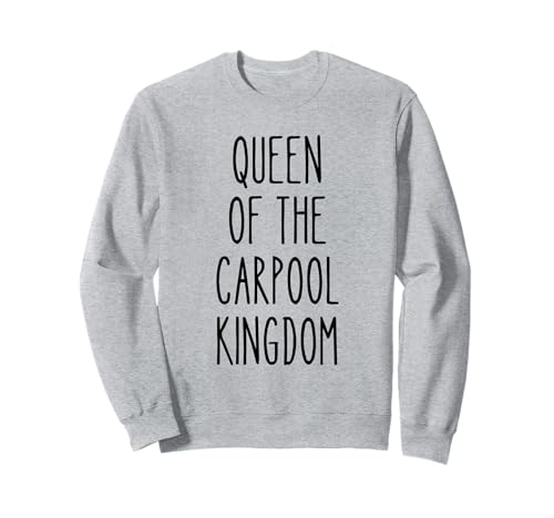 Carpool Queen Lustige Erziehung Mutterleben Familie Humor Mama Sweatshirt von Coffee & Chaos - Bold Style for Men and Woman