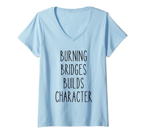 Damen Lustiger sarkastischer Humor kühne Haltung bedeutet Zitat Unapologetic T-Shirt mit V-Ausschnitt von Coffee & Chaos - Bold Style for Men and Woman