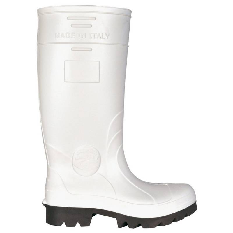 Cofra LECCE, PU - Stiefel, Cofra, EN 345 S4, ca. 38 cm hoch, Weiß, Gr.43 Stiefel von Cofra