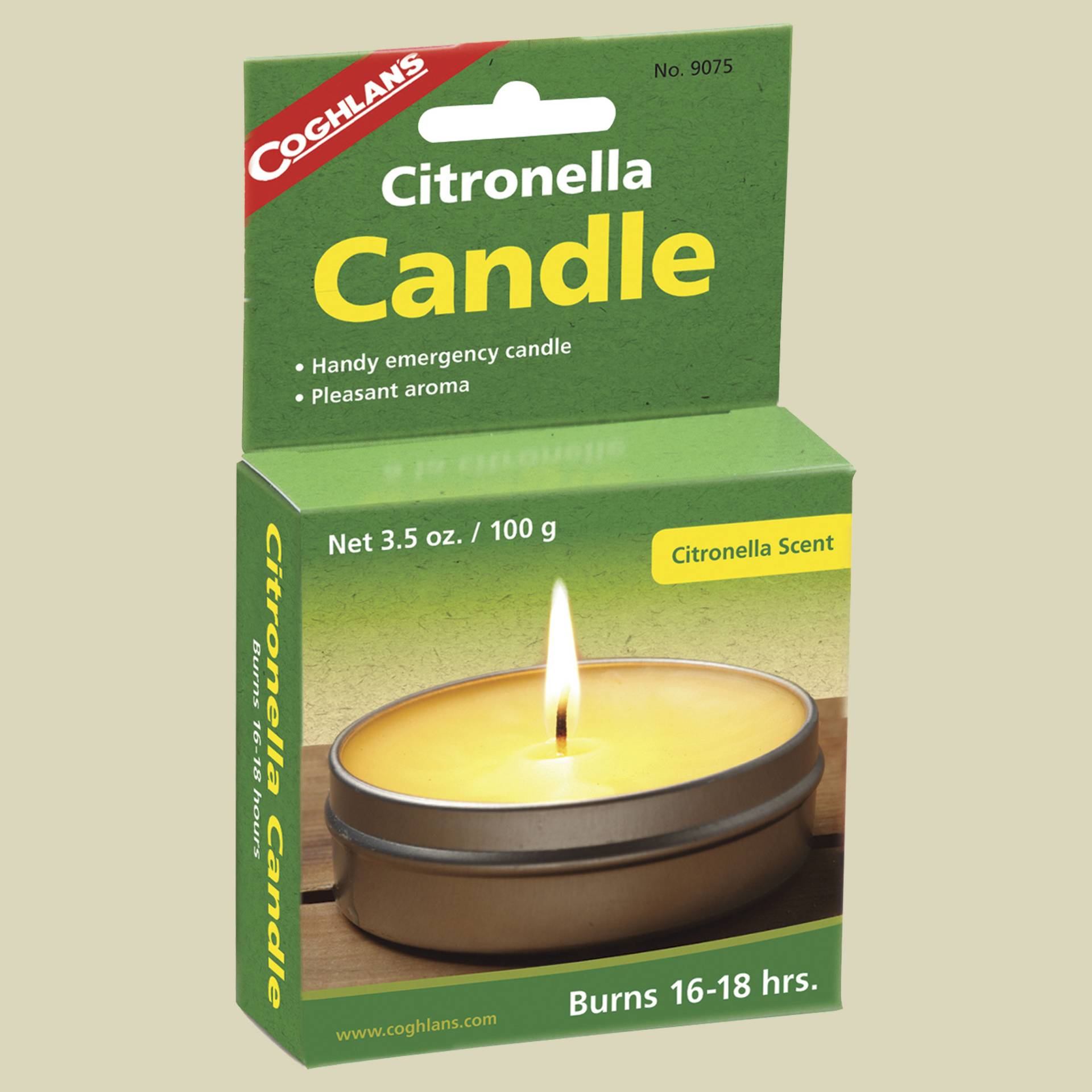 Citronella Kerze 100g von Coghlans