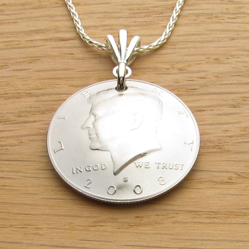 2008 Us Half Dollar Halskette, Feiern Einen Geburtstag, Jahrestag, Oder Abschluss 2008 Us Half Dollar Halskette, Feiern Einen Geburtstag, Jahrestag, Oder Abschluss von CoinCollectionShop