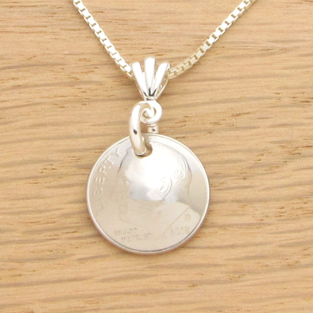 2019 Us Dime Halskette - Abschlussfeier, Hochzeit Oder Neues Baby 2019 Us Dime Halskette - Abschlussfeier, Hochzeit Oder Neues Baby von CoinCollectionShop