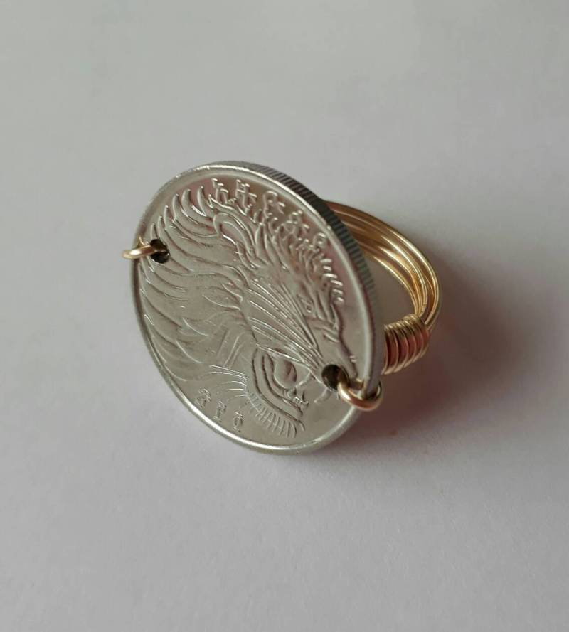 Äthiopien 50 Santeem Draht Gewickelt Ring von CoinCutters