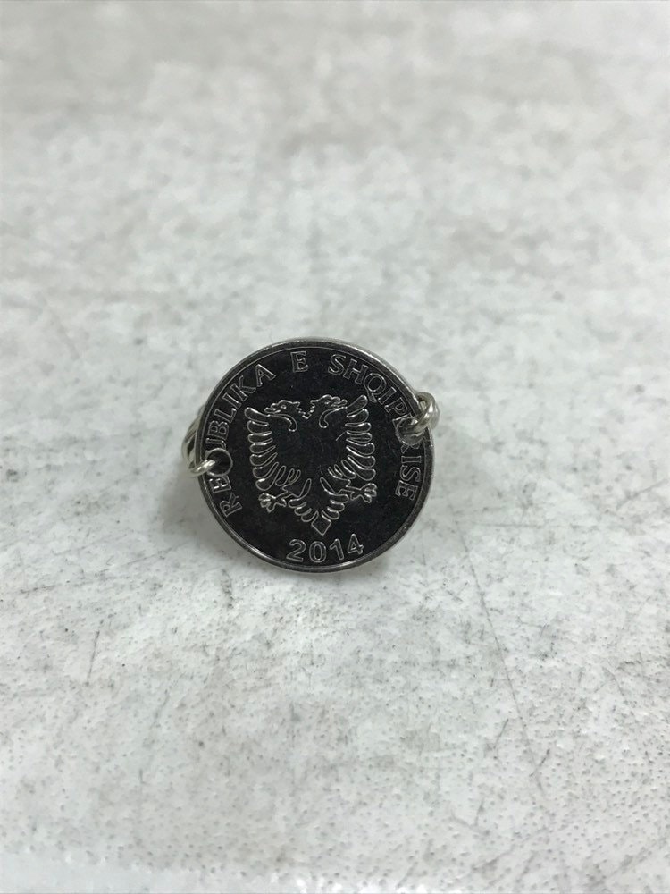 Albanien 5 Leke Drahtring von CoinCutters