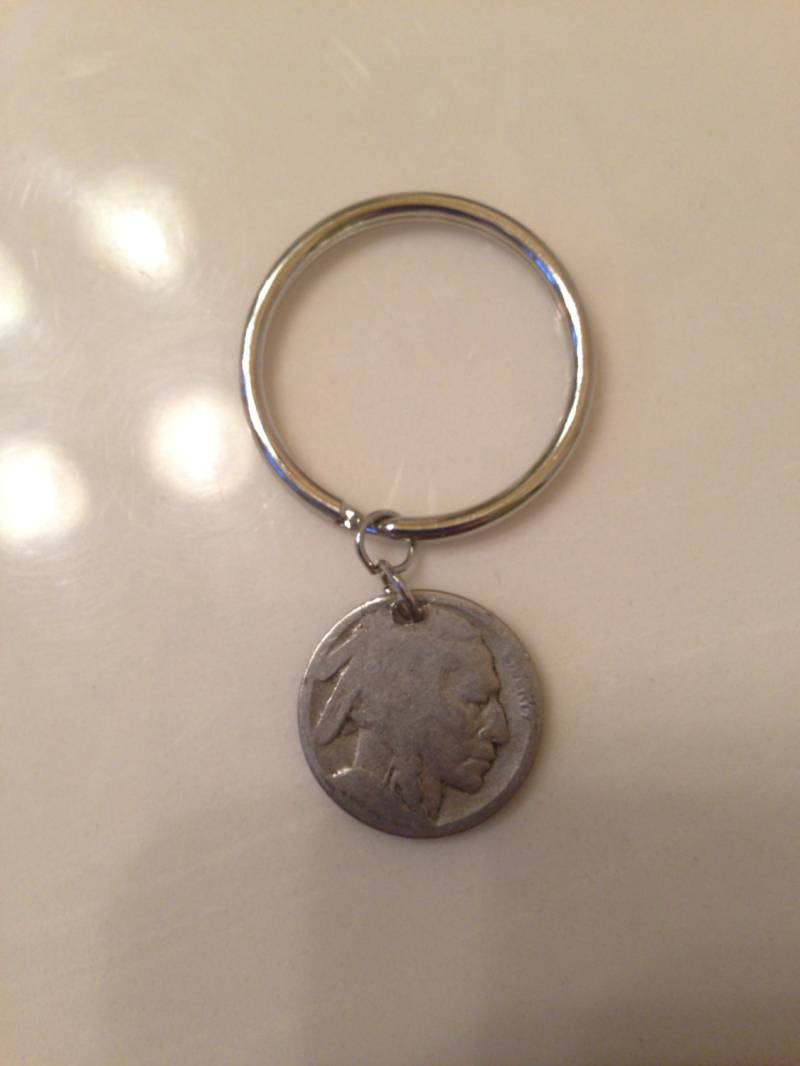 Buffalo Nickel Schlüsselanhänger von CoinCutters
