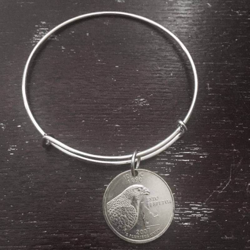 Idaho State Quarter Erweiterbare Draht Armreif von CoinCutters