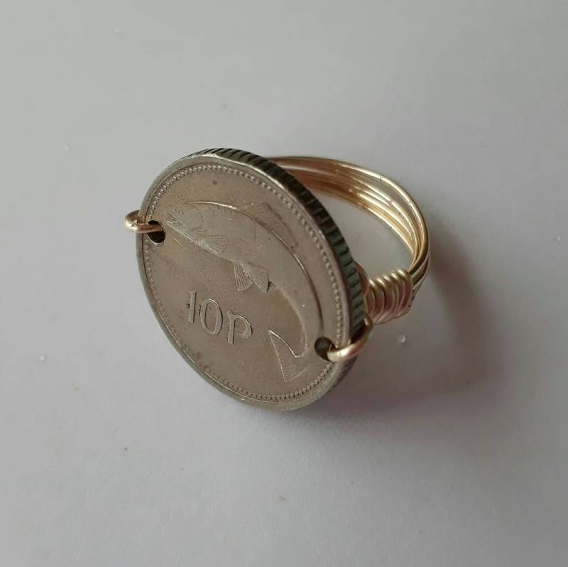 Irland 10 Pence Drahtring Irland 10 Pence Drahtring von CoinCutters