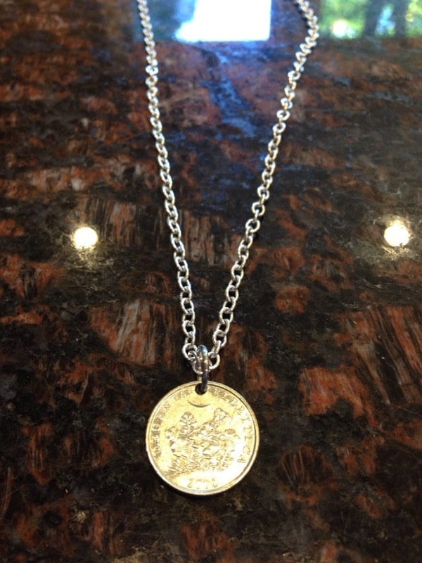 Kroatien 50 Lipa Münzkette von CoinCutters