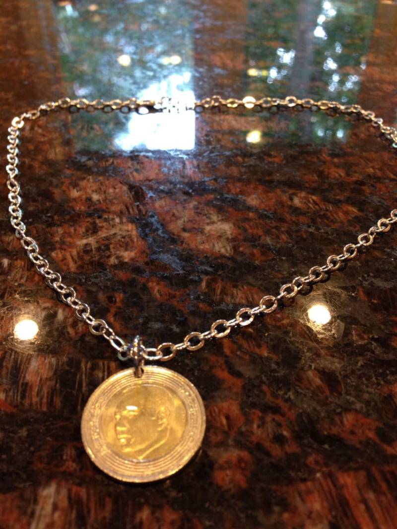 Marokko 5 Dirham Münze Halskette von CoinCutters