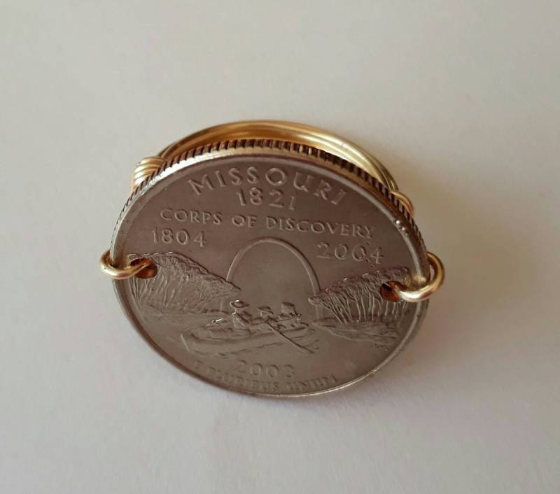 Missouri State Viertel Draht Gewickelt Ring von CoinCutters