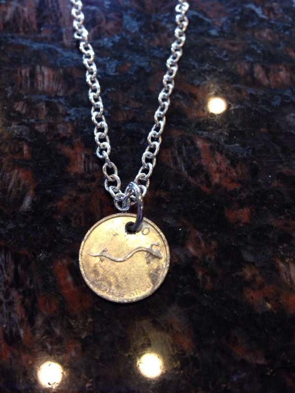 Slowenien 10 Stotinov Münze Halskette von CoinCutters