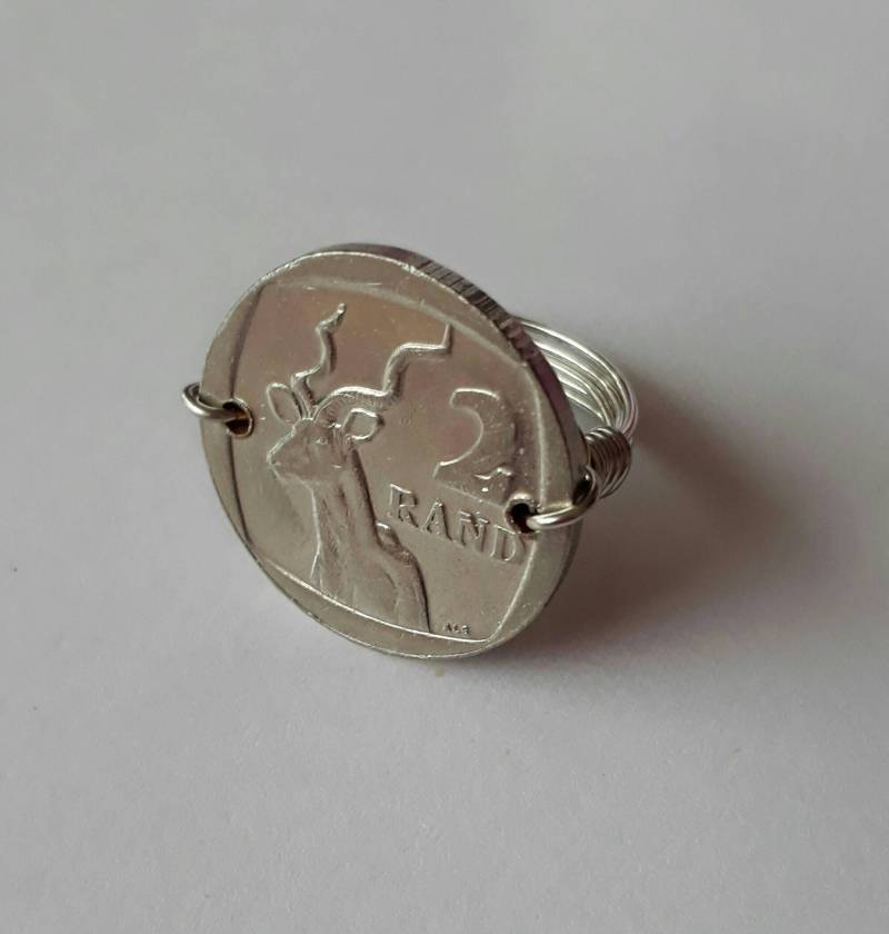 Südafrika 2 Randdraht Gewickelt Ring Südafrika 2 Randdraht Gewickelt Ring von CoinCutters