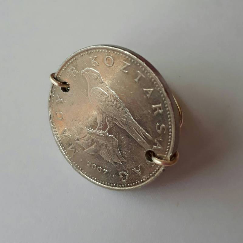 Ungarn 50 Forint Draht Gewickelt Ring von CoinCutters
