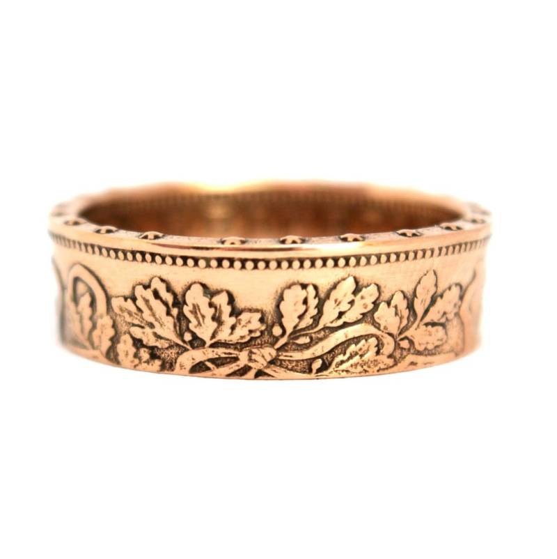 Gold Münzring Coin Ring Schweiz 20 Franken Größe 4 1/2 - 8 Handgefertigt Ring Münze Schmuck von CoinRingFactorySaar