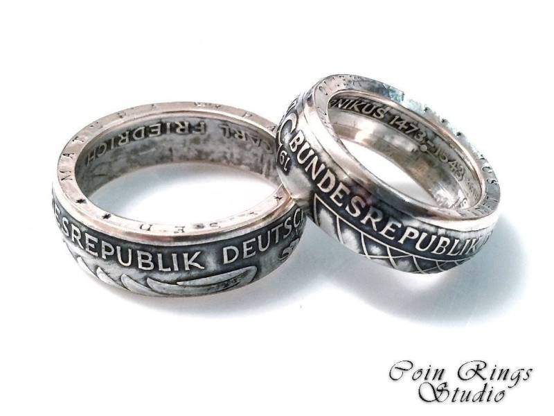 Deutsche Münzen Ring - Silber Deutschland 5 Mark Deutsch Schmuck Souvenir Geschenk Handgefertigte Ringe Aus Deutsche Münzen Ring - Silber Deutschland 5 Mark Deutsch Schmuck Souvenir Geschenk Handgefertigte Ringe Aus von CoinRingsStudio