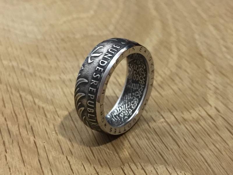 Germany Coin Ring - Deutsche Deutschland German 5 Marks 1983 Ideal Zum Verschenken Ringe Von Münzen Dm Münze Martin Luther Germany Coin Ring - Deutsche Deutschland German 5 Marks 1983 Ideal Zum Verschenken Ringe Von Münzen Dm Münze Martin Luther von CoinRingsStudio