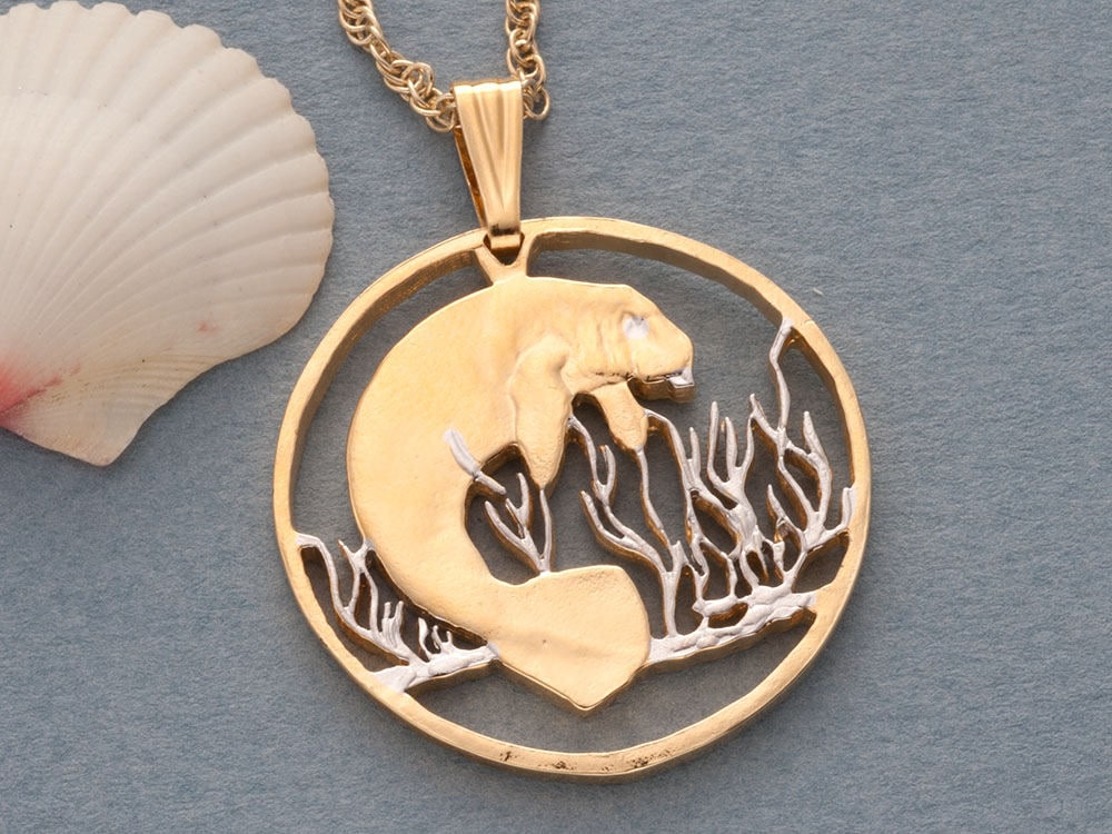 Anhänger | Anhänger, Halskette, Kette Manatee Anhänger | Anhänger, Halskette, Kette Manatee von Coinjewelry
