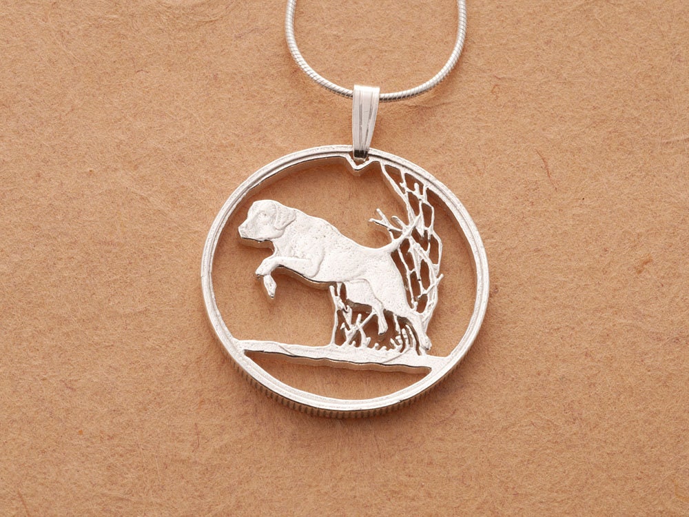 Labrador Retriever Anhänger, Schmuck, Hundeschmuck, Silber | #k615S Labrador Retriever Anhänger, Schmuck, Hundeschmuck, Silber | #k615S von Coinjewelry