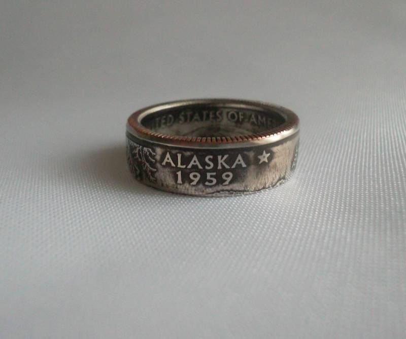 Alaska State Münzring Usa Alaska State Münzring Usa von CoinringUkraine
