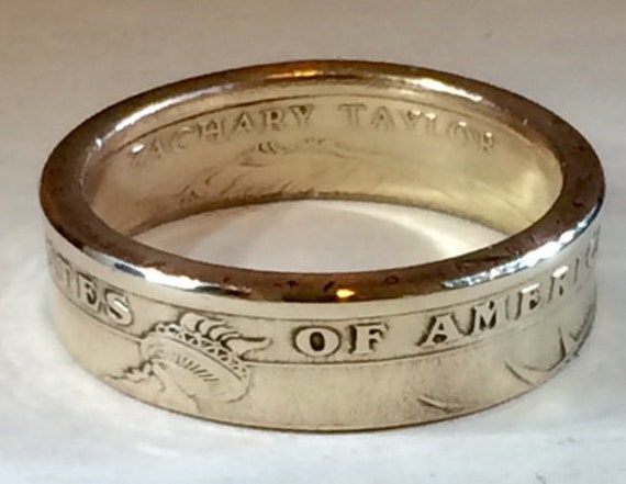 Presidential Dollar Münze Ring Presidential Dollar Münze Ring von CoinsOnHand
