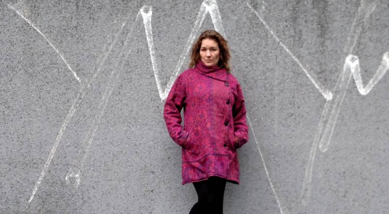 Rosa Paisley Wollmantel, Hüftlange Boho-Jacke, Winter Oberbekleidung Vintage Inspirierter Gemütliche Warme Herbst Coole Jacke Frauen von Coisas4u