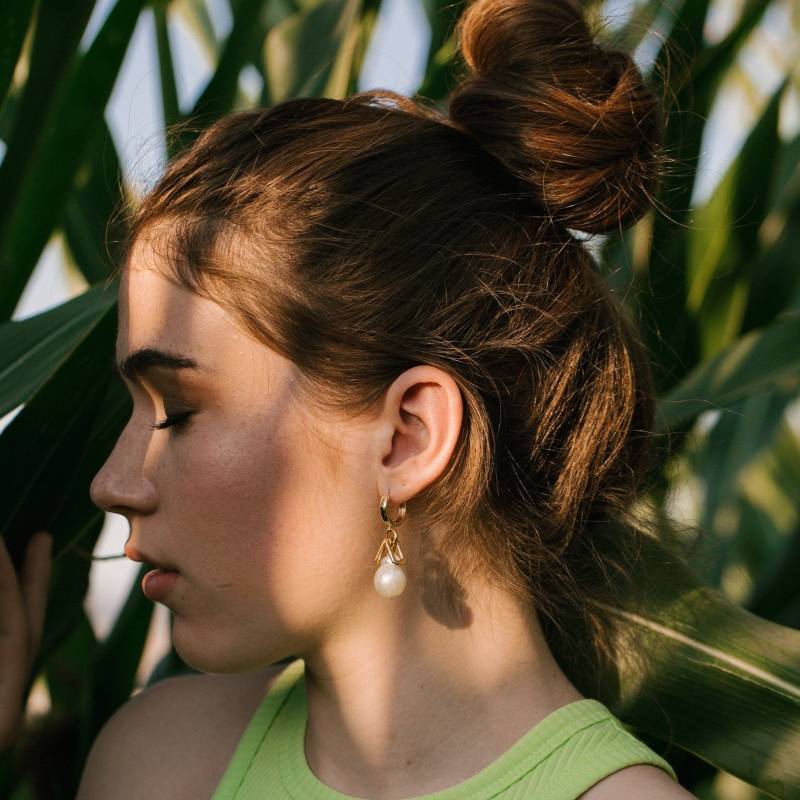 Perlyna #9 Elegante Ohrringe Mit Barocken Perlen von ColarabyME