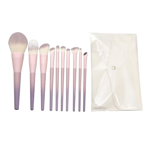 Colcolo 10-teiliges Make-up-Pinsel-Set, Kosmetik-Pinsel-Sets, gleichmäßige Abdeckung, Concealer-Pinsel, Lidschatten-Pinsel für Geburtstagsgeschenke im von Colcolo