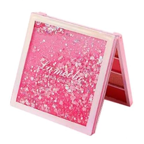 Colcolo 6x 1 12 Farben Makeup Schatten, Gepresste Schimmernde Matte Lidschatten, Wasserdichte Und Langlebige Glitter Lidschat Rosa von Colcolo