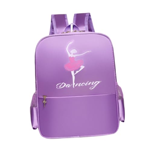 Colcolo Ballett-Tanz-Rucksack mit Spitze, niedliche Ballett-Tanztasche für Mädchen als Geschenk zum Schwimmen, Veilchentanz von Colcolo
