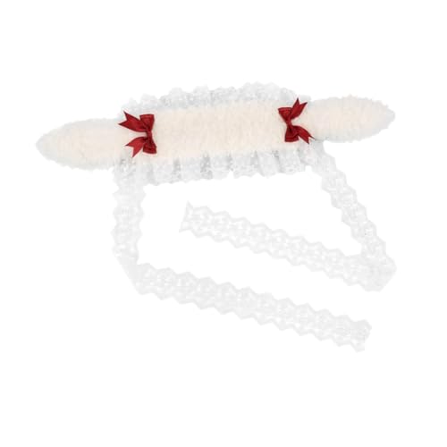 Colcolo Bunny Ears Lolita Stirnband Cosplay Kopfbedeckung für Themenpartyfoto Requisiten Karneval von Colcolo