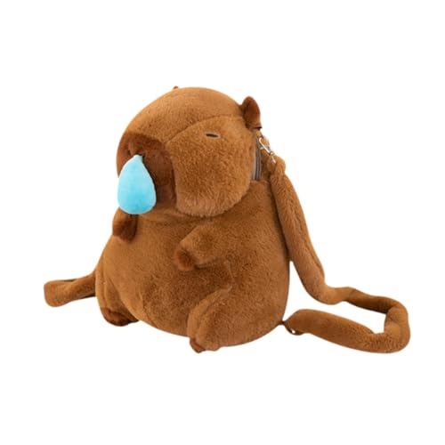 Colcolo Capybara Rucksack Plüschbeutel weiche Umhängetasche für Kinder Freunde Männer Frauen Frauen von Colcolo