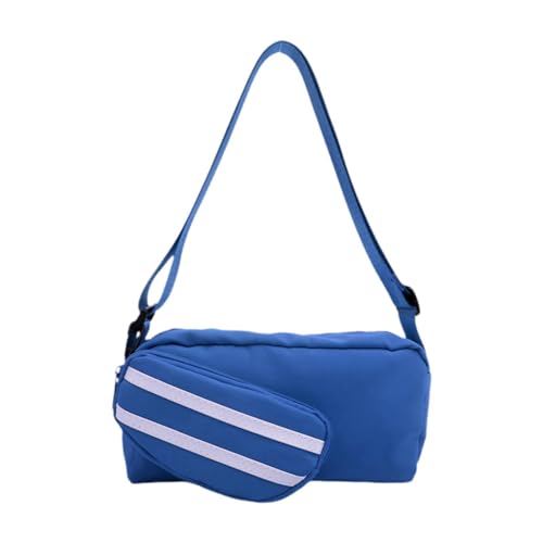 Colcolo Crossbody Bag Budylish Satchel für Radfahren Urlaubsreisen Strand im Freien, Blau von Colcolo