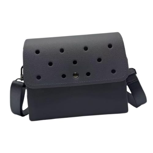 Colcolo Eva Beach Bag Lady Crossbody Handtasche für Dating Boat Tour Shopping Swimming Pool, Dunkelgrau von Colcolo