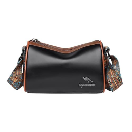 Colcolo Frauen Crossbody Bag Handtasche Praktische Elegante verstellbare Weitgurt -Umhängetasche für Geschäftsreisen zum Pendeln Dating -Einkäufe, Schwarz von Colcolo
