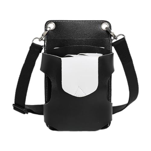 Colcolo Friseurscherentasche, Friseurscherentasche, Kosmetiktasche, Friseur-Gürteltasche für Männer und Frauen, Friseurwerkzeug-Zubehör, Schwarz-weiss von Colcolo