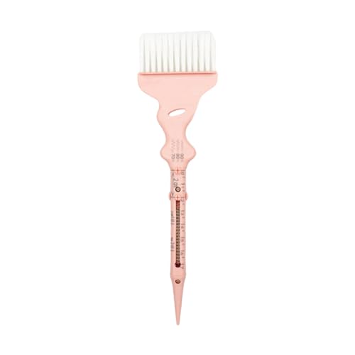 Colcolo Haarfärbekamm, Haarfärbemittel, gerader Pinsel, Bleichen, tragbarer Haarstyling-Haarfärbepinsel für Männer, Haarschneidezubehör, Frauen, ROSA von Colcolo