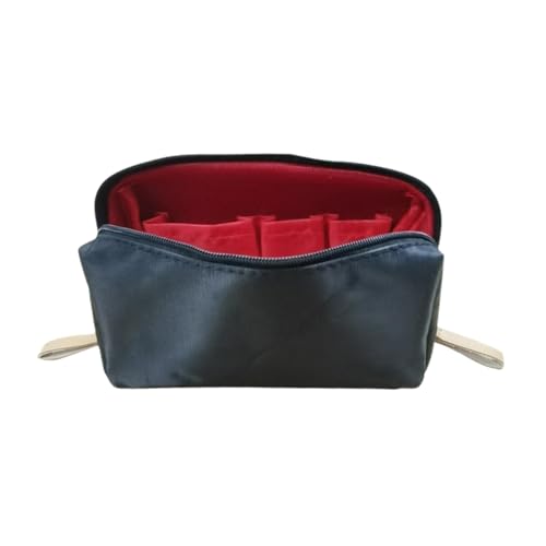 Colcolo Kosmetiktasche Make-up Organizer Geschenke Multifunktionale Reisekosmetik Aufbewahrungstasche Organizer Aufbewahrungstasche für Pinsel Stylist, Rot, klein von Colcolo