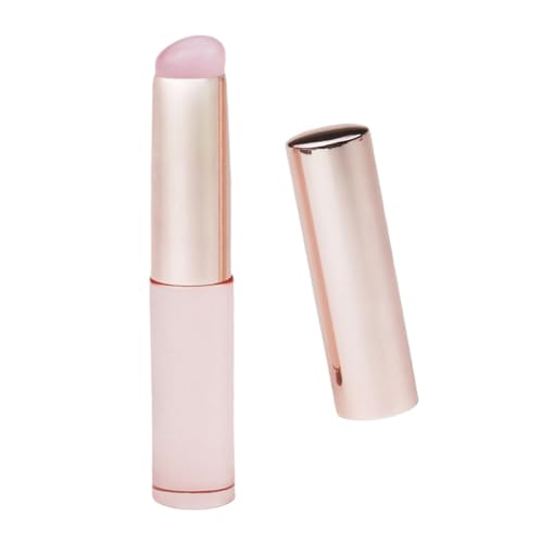 Colcolo Lippenpinsel aus, Concealer-Pinsel unter dem Auge mit Deckel, Lippenstiftpinsel, Lippen-Make-up-Pinsel für Lidschatten, Lippenstift, für den, ROSA von Colcolo