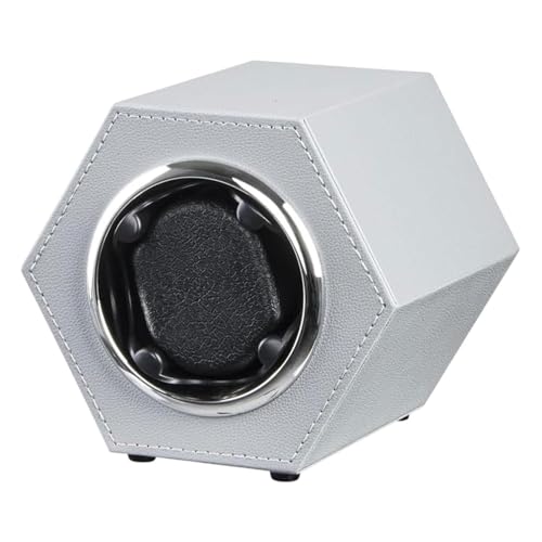 Colcolo Mechanische Uhr Winder Wickel gerät Weiches Flexibles Kissen 2-Gang-Einstell-Rota-Uhr-Halter für den Heimgebrauch Männer und Frauen, Grau von Colcolo