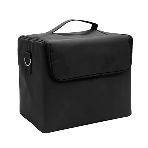 Colcolo Professionelle Make-up-Tasche, Nagel-Organizer, Salon-Haarausrüstung, Werkzeugtasche mit verstellbaren Trennwänden, Make-up-Tragetasche von Colcolo