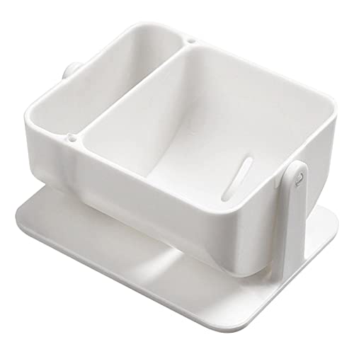 Colcolo Puff Display Stand Drying Drain Rack Jewelry Organizer Storage Container Holder for Cosmetics Home Decoration, Weiß von Colcolo