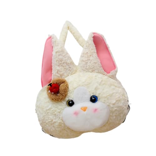 Colcolo Rucksack mit Katze Design Und Großem Kopf, 40 X 35 cm, für Den Alltag, Weiß von Colcolo