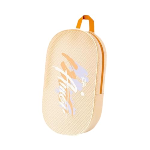 Colcolo Strandbeutel Toilettenbeutel Pool Pool Leichte praktische Sommersportnutzung Zipper Frauen Einkaufstasche Handheld, Orange von Colcolo