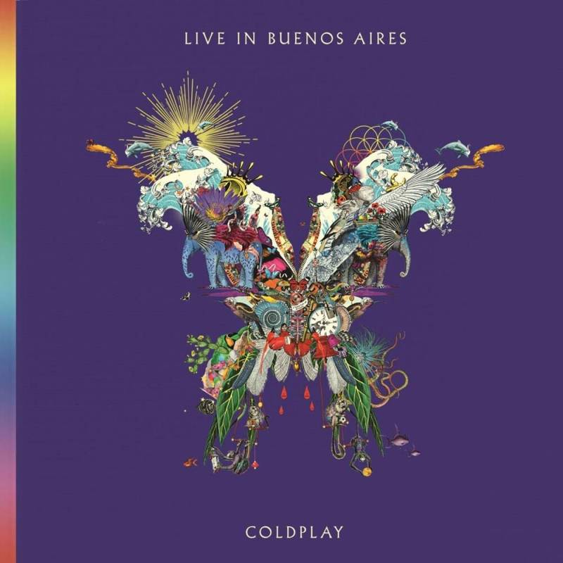 Coldplay Live in Buenos Aires CD multicolor von Coldplay