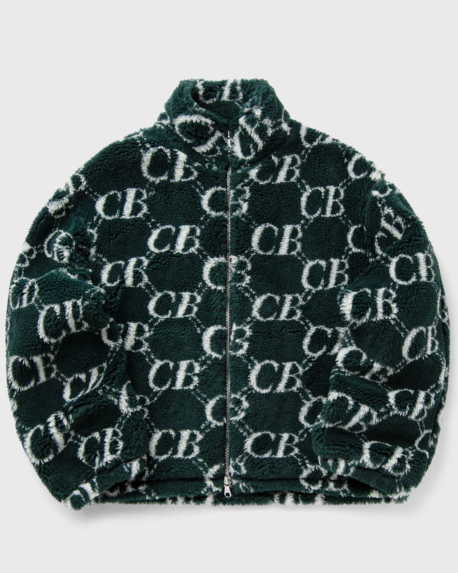 Cole Buxton CB MONOGRAM FLEECE men Fleece Jackets green in Größe:L Cole Buxton CB MONOGRAM FLEECE men Fleece Jackets green in Größe:L von Cole Buxton